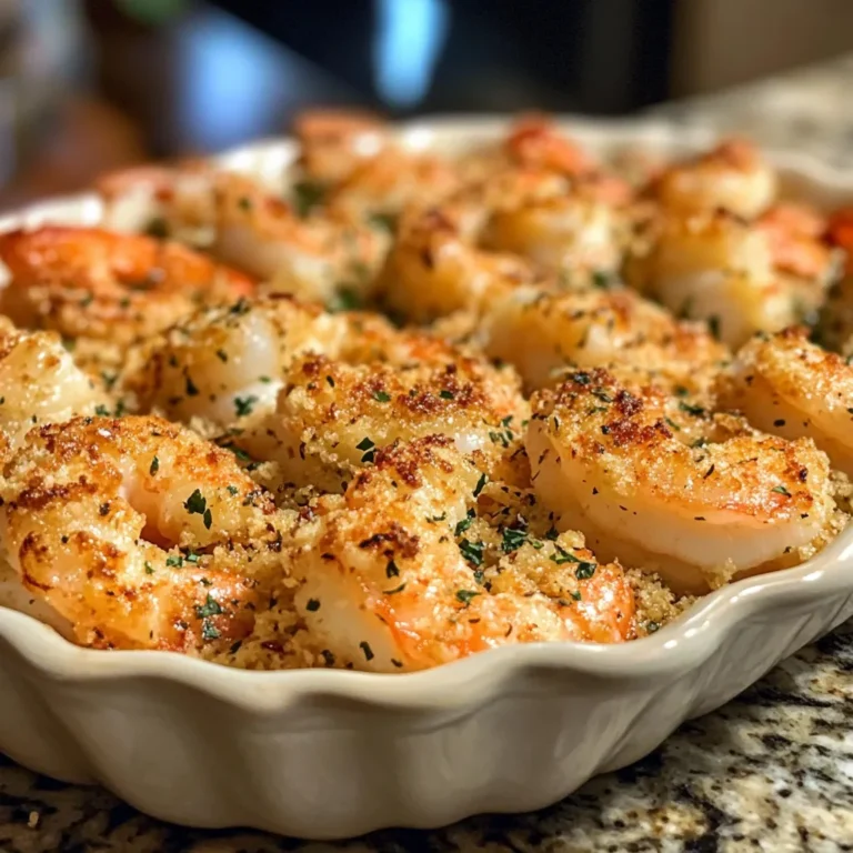 Photo of featured for Savor the Flavor: Irresistible Garlic Parmesan Baked Shrimp Recipe