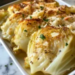 Photo of featured for Savor the Flavor: Irresistible Garlic-Parmesan Melting Cabbage Delight
