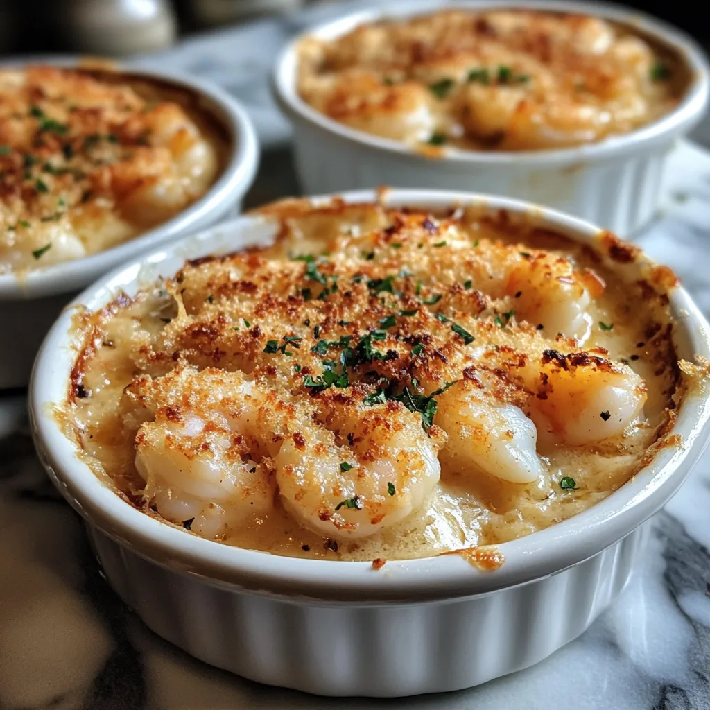 Photo of featured for Savor the Flavor: Irresistible Garlic Shrimp Gratin Recipe