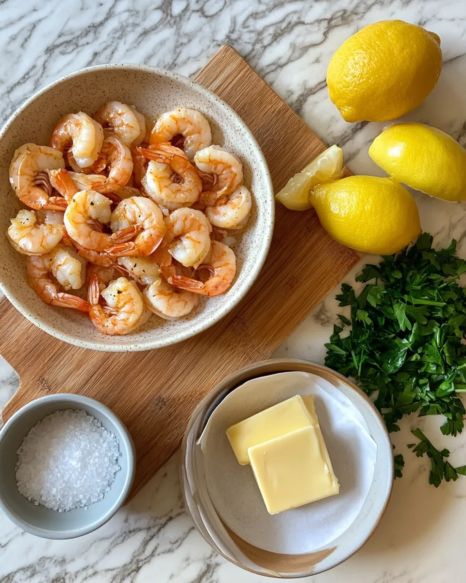 Ingredients for Savor the Sweet and Spicy: Honey Butter Old Bay Shrimp Delight