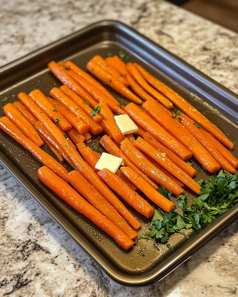 Ingredients for Sweet and Savory Delight: Honey Garlic Butter Roasted Carrots That Steal the Show