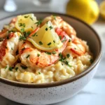 Photo of featured for Savor the Zest: Irresistible Lemon Butter Lobster Risotto Awaits