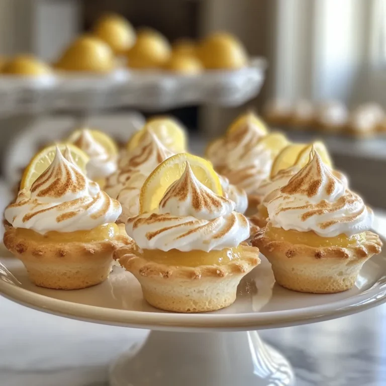 Photo of featured for Zesty Delights: Irresistible Mini Lemon Meringue Treats You Must Try