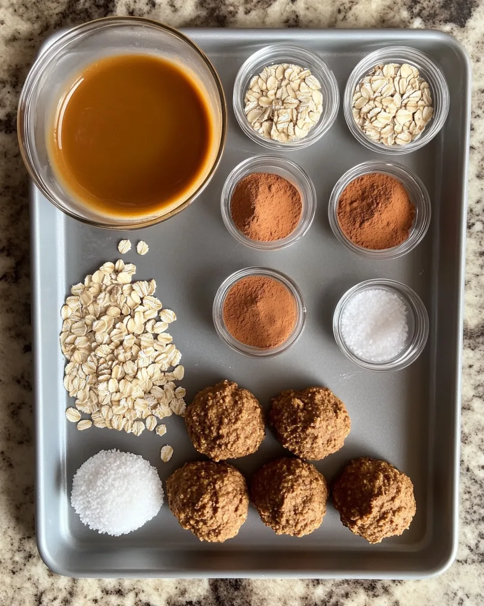 Ingredients for Irresistibly Easy Pumpkin Spice No Bake Cookies to Satisfy Your Autumn Cravings