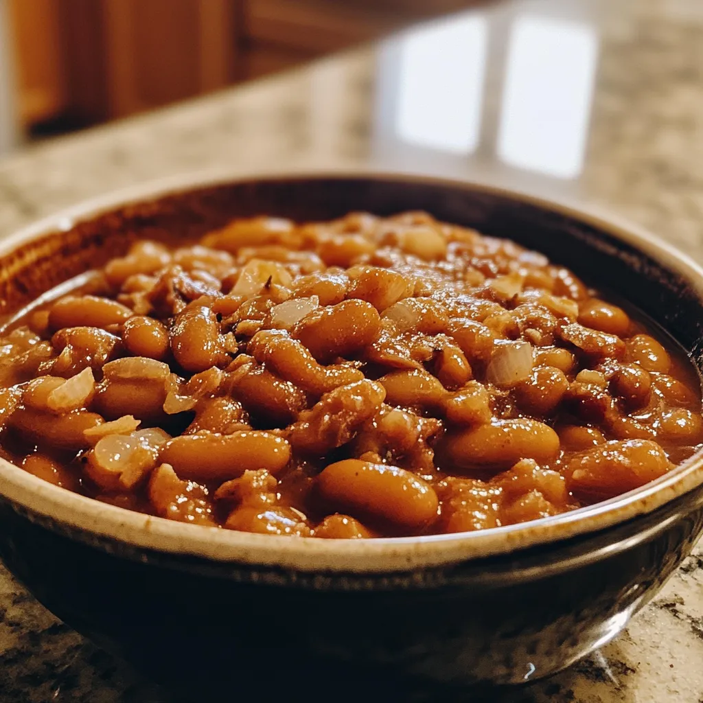Photo of featured for Savor the Sweetness: Irresistible Root Beer Baked Beans Recipe