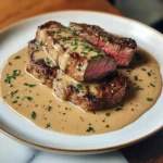 Photo of featured for Savor the Richness: Seared Steak with Decadent Cognac Cream Sauce