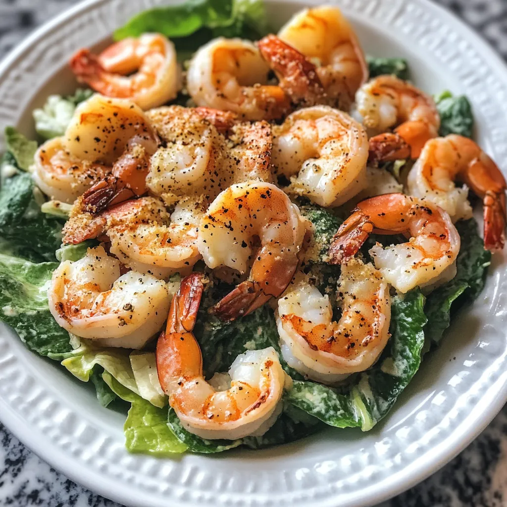 Photo of featured for Shrimp Caesar Salad Recipe: A Fresh Twist on a Classic Favorite
