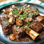 Photo of featured for Melt-in-Your-Mouth Slow Braised Beef Short Ribs with Organic Mushrooms