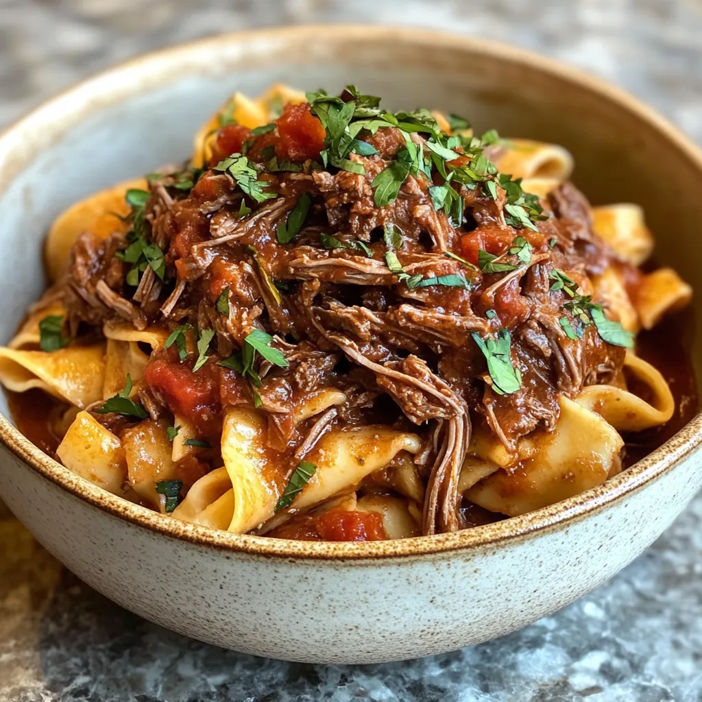 Photo of featured for Savory Secrets of Slowly Simmered Beef Ragu: A Comfort Food Classic