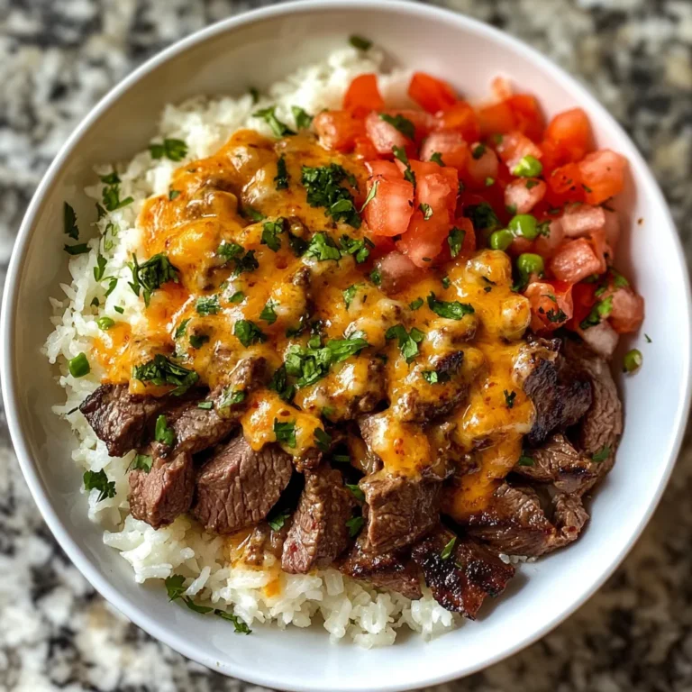 Photo of featured for Savor the Flavor: Irresistible Steak Queso Rice for Your Next Meal