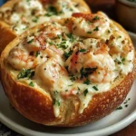 Photo of featured for Dive into Deliciousness: Irresistible Stuffed Seafood Bread Bowl Recipe