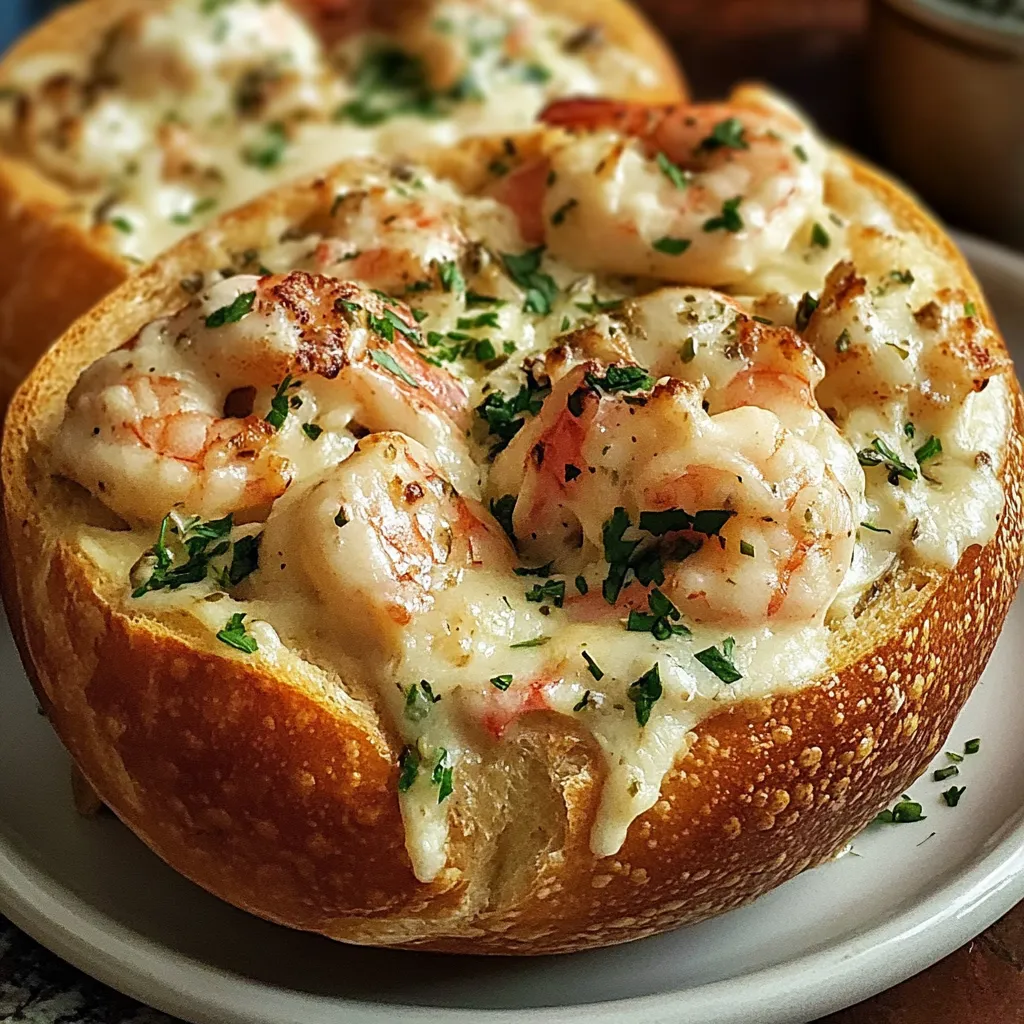 Photo of featured for Dive into Deliciousness: Irresistible Stuffed Seafood Bread Bowl Recipe