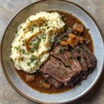 Photo of featured for Melt-in-Your-Mouth Tender Pot Roast with Creamy Mashed Potatoes