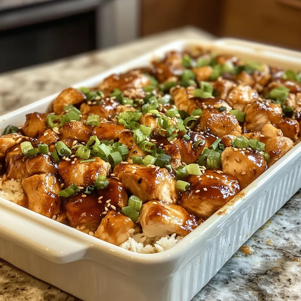 Photo of featured for Savor the Flavor: Irresistible Teriyaki Chicken Casserole Recipe