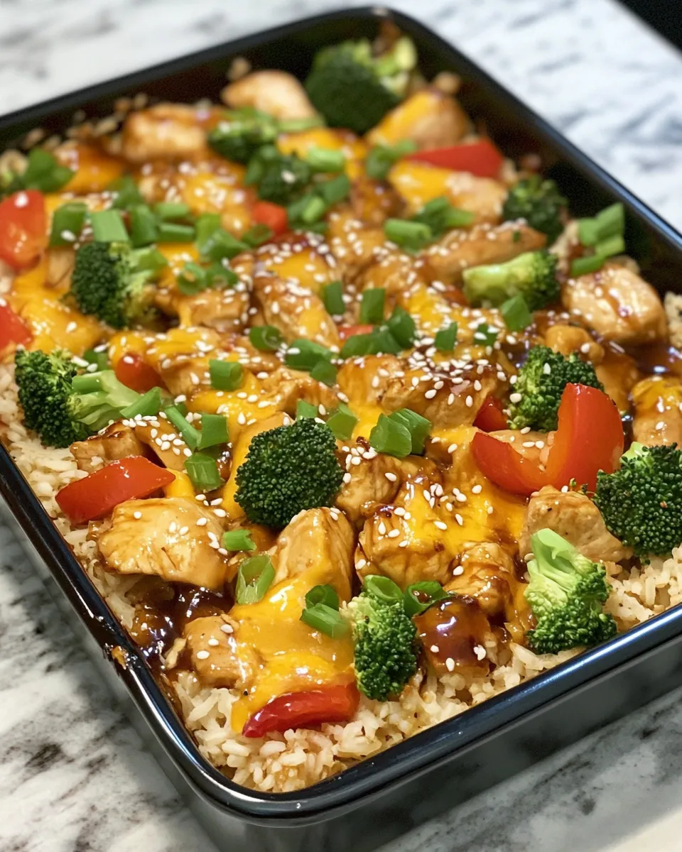 Ingredients for Savor the Flavor: Irresistible Teriyaki Chicken Casserole Recipe