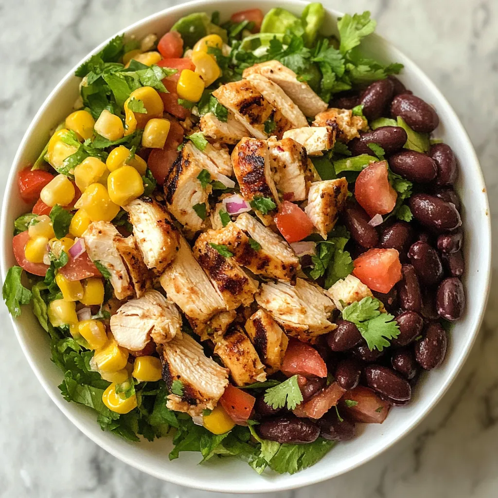 Photo of featured for Savor the Southwest: A Delicious Tex-Mex Chopped Chicken Salad Recipe