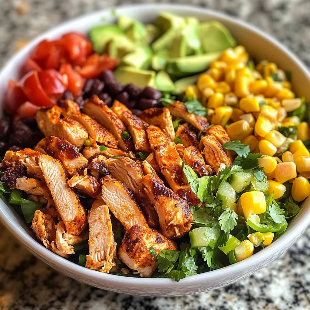 Photo of featured for Savor the Flavor: Tex-Mex Taco Chicken Chopped Salad Delight