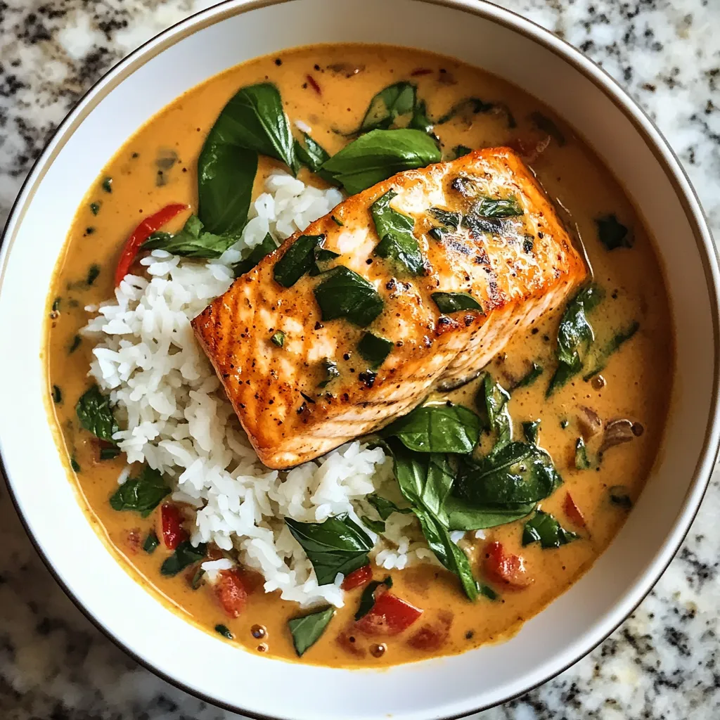Photo of featured for Savor the Flavors: Thai Coconut Curry Salmon That Will Elevate Your Dinner Game