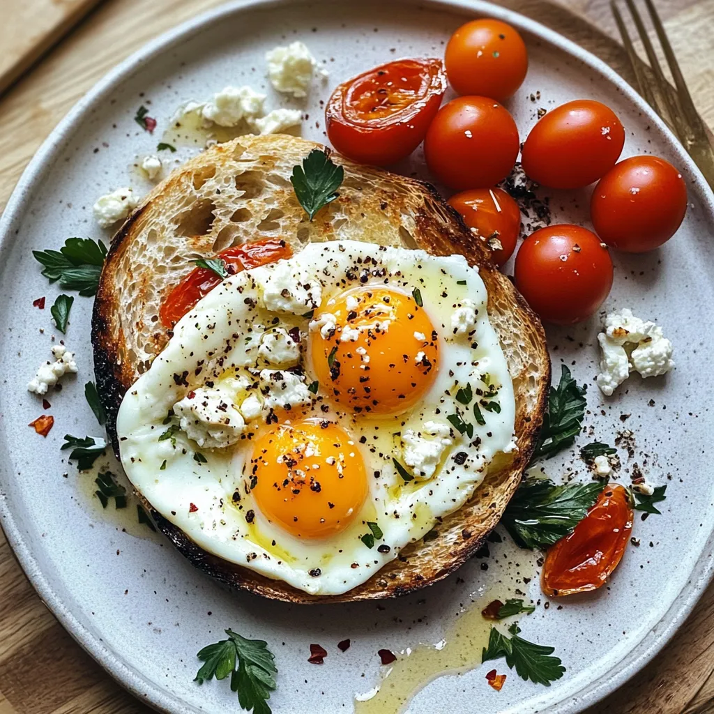 Photo of featured for Whip Up a Whimsical Breakfast with Baked Feta Eggs Recipe