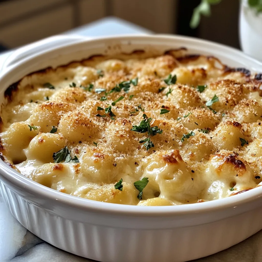 Photo of featured for Indulge in Creamy Comfort: Baked Gnocchi Mac and Cheese Delight