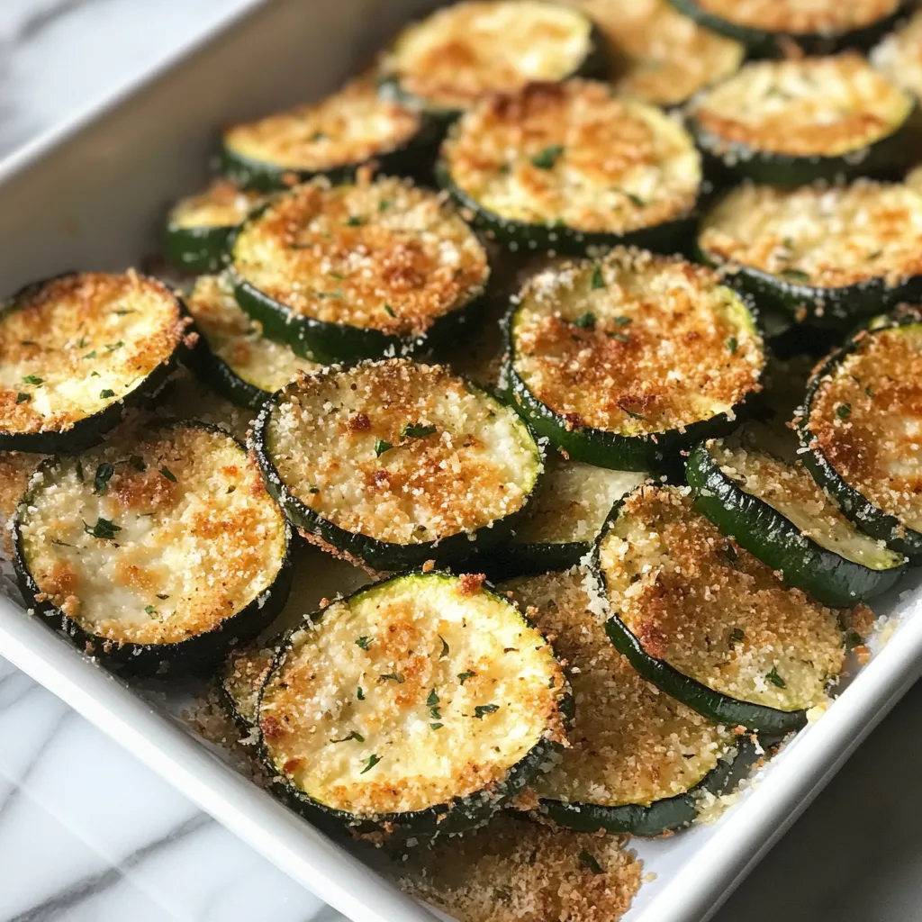 Photo of featured for Irresistibly Crispy Baked Parmesan Zucchini You Need to Try