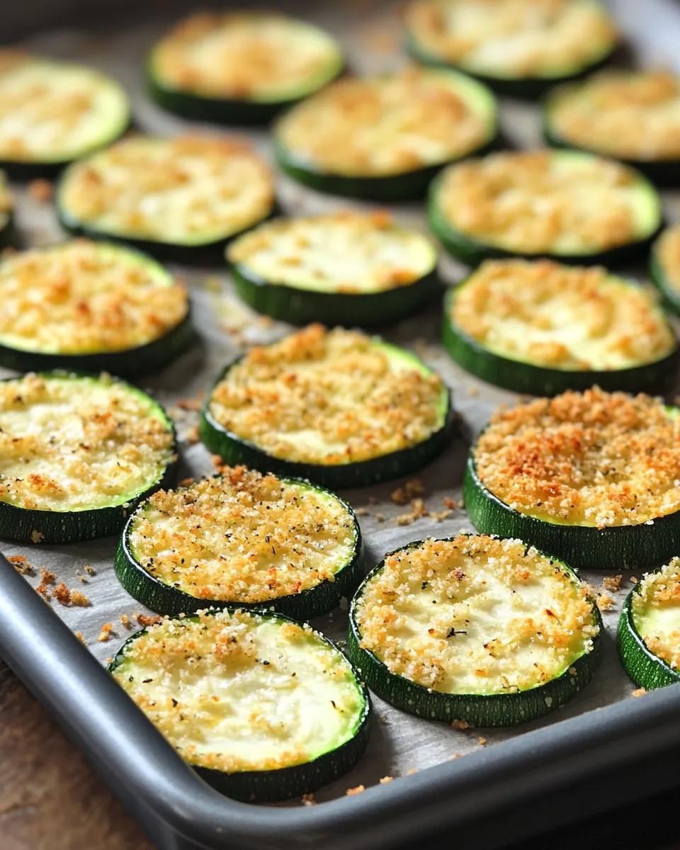 Ingredients for Irresistibly Crispy Baked Parmesan Zucchini You Need to Try