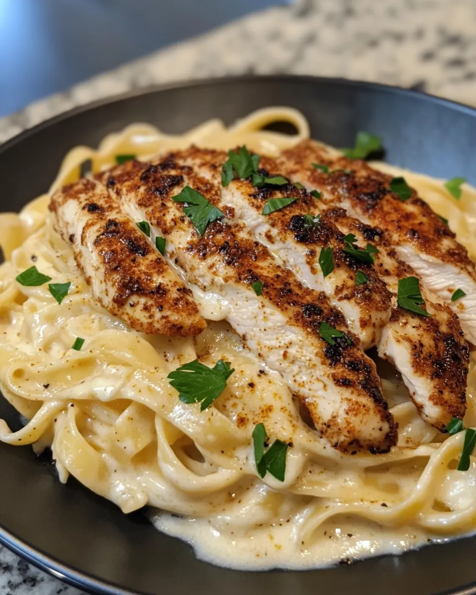 Ingredients for Savor the Spice: Irresistible Blackened Cajun Chicken Alfredo Recipe