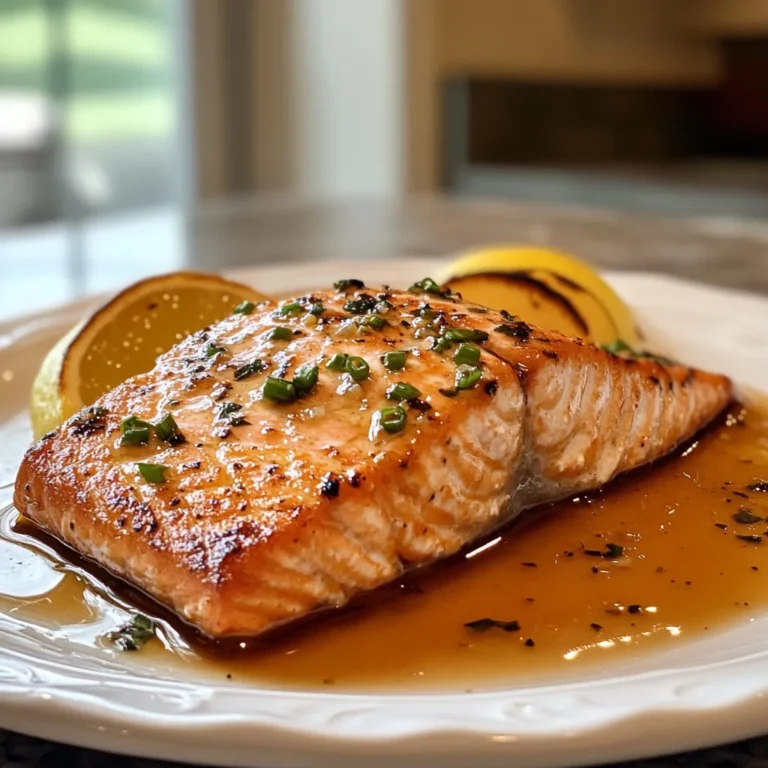 Photo of featured for Savor the Sweet and Savory: Bourbon Peach Roasted Salmon Delight