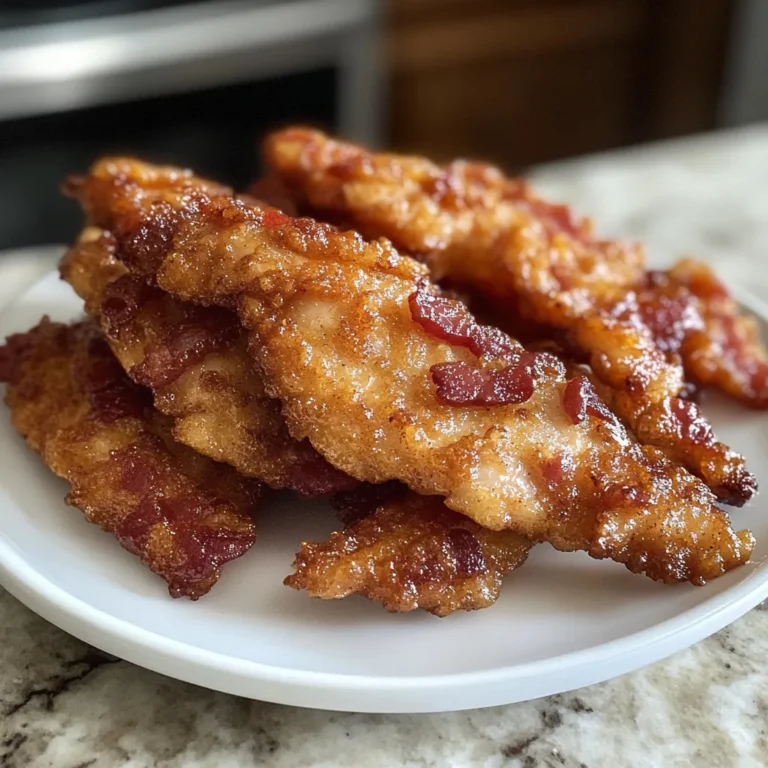 Photo of featured for Sweet and Savory Delight: Brown Sugar Bacon Chicken Tenders You Can't Resist