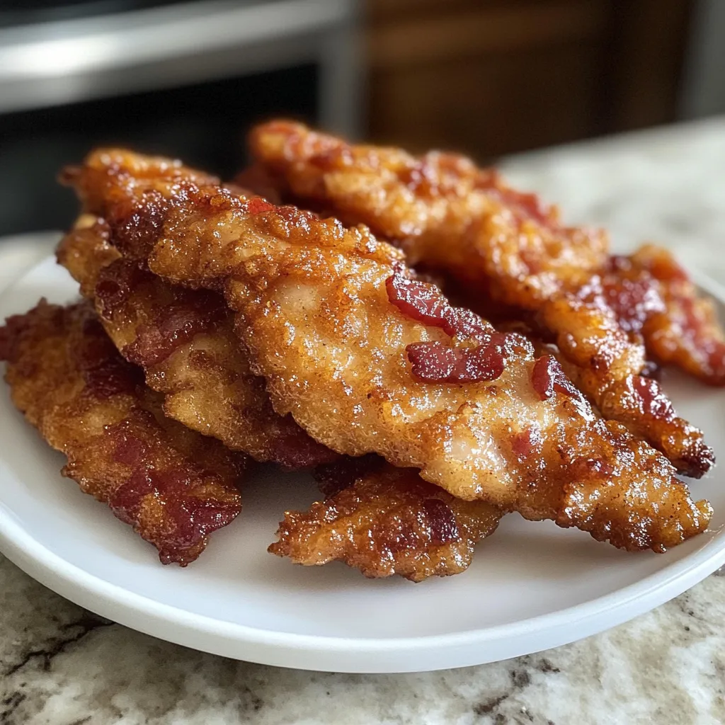 Photo of featured for Sweet and Savory Delight: Brown Sugar Bacon Chicken Tenders You Can't Resist