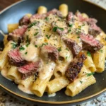 Photo of featured for Savor the Flavor: Cajun Steak Meets Cheesy Rigatoni Parmesan Sauce