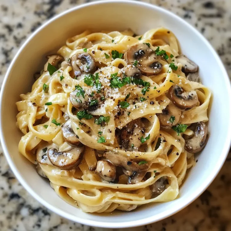 Photo of featured for Savory Indulgence: Caramelized Leek and Mushroom Gruyere Pasta Delight
