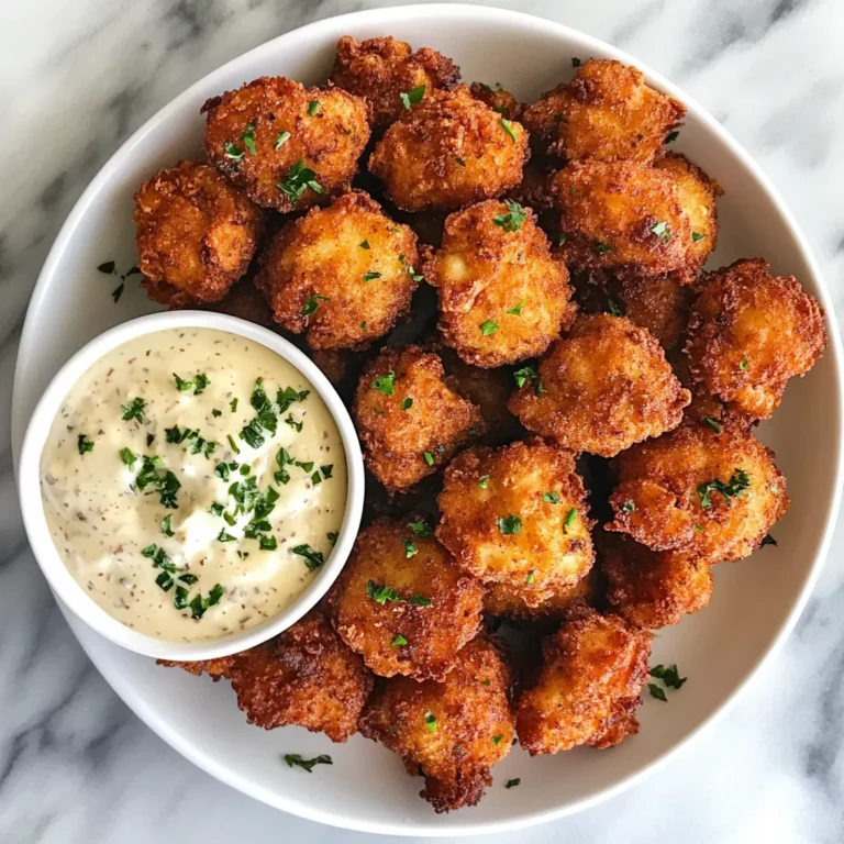 Photo of featured for Crispy Chicken Fritters with Irresistible Garlic Aioli Dip: A Flavor Explosion