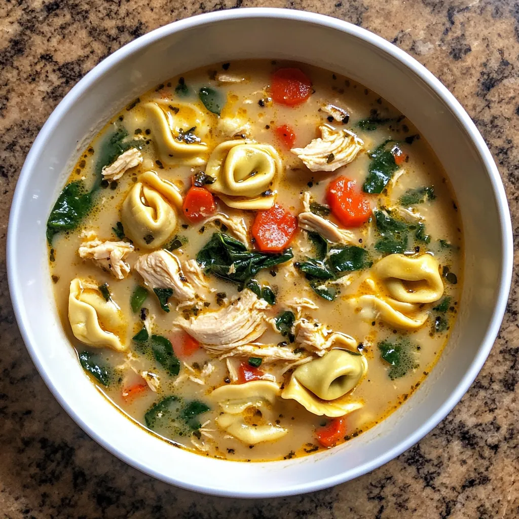 Photo of featured for Warm Up with This Delicious Chicken Tortellini Soup Recipe