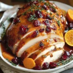 Photo of featured for Savor the Season: Irresistible Cranberry Orange Glazed Turkey Breast Recipe