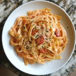 Photo of featured for Indulge in Comfort: Creamy Garlic Tomato Pasta That Will Wow Your Taste Buds