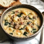 Photo of featured for Indulge in Comfort: Creamy Italian Sausage Gnocchi Soup That Warms the Soul