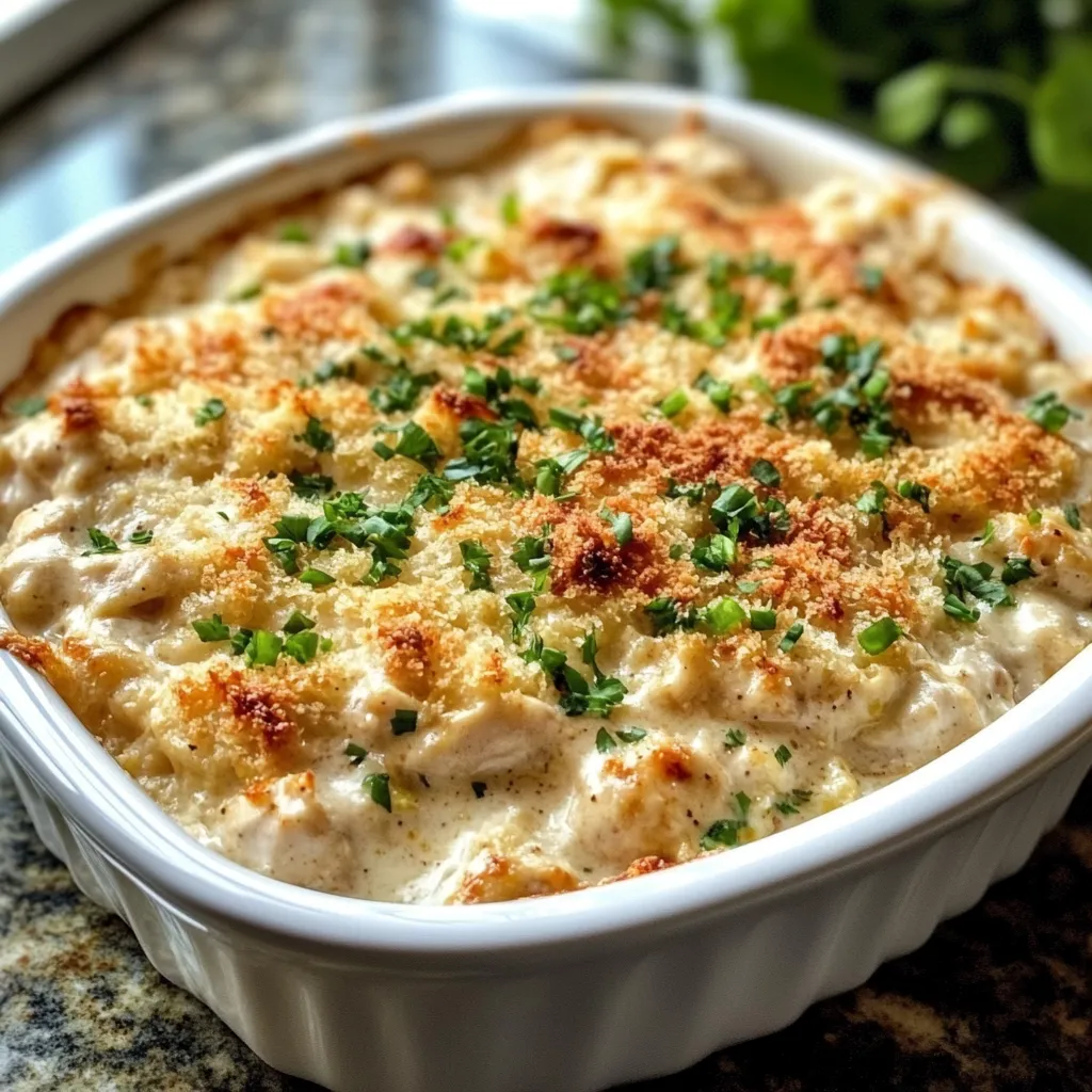Photo of featured for Indulge Guilt-Free: Creamy Low Carb Chicken Casserole Delight