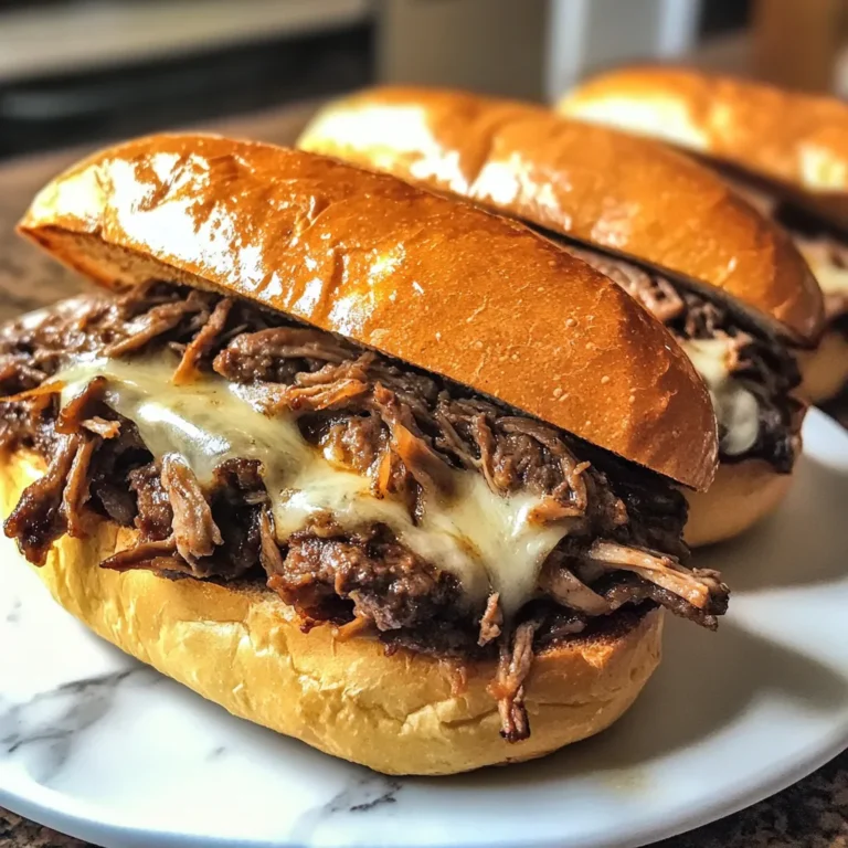 Photo of featured for Savory Slow-Cooked Bliss: Irresistible Crock Pot French Dip Sandwiches