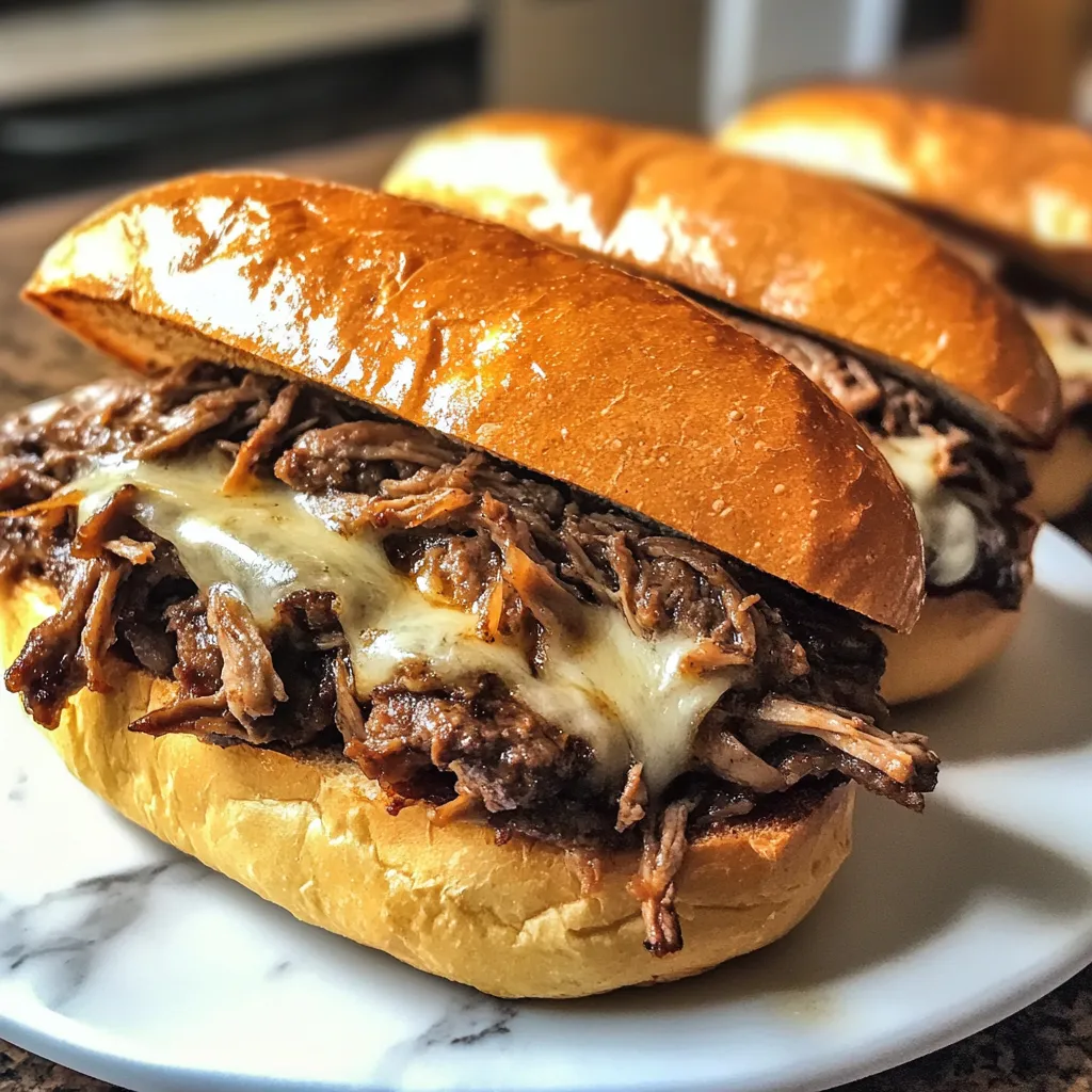 Photo of featured for Savory Slow-Cooked Bliss: Irresistible Crock Pot French Dip Sandwiches
