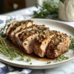 Photo of featured for Savory Simplicity: Perfectly Tender Crockpot Pork Tenderloin Every Time