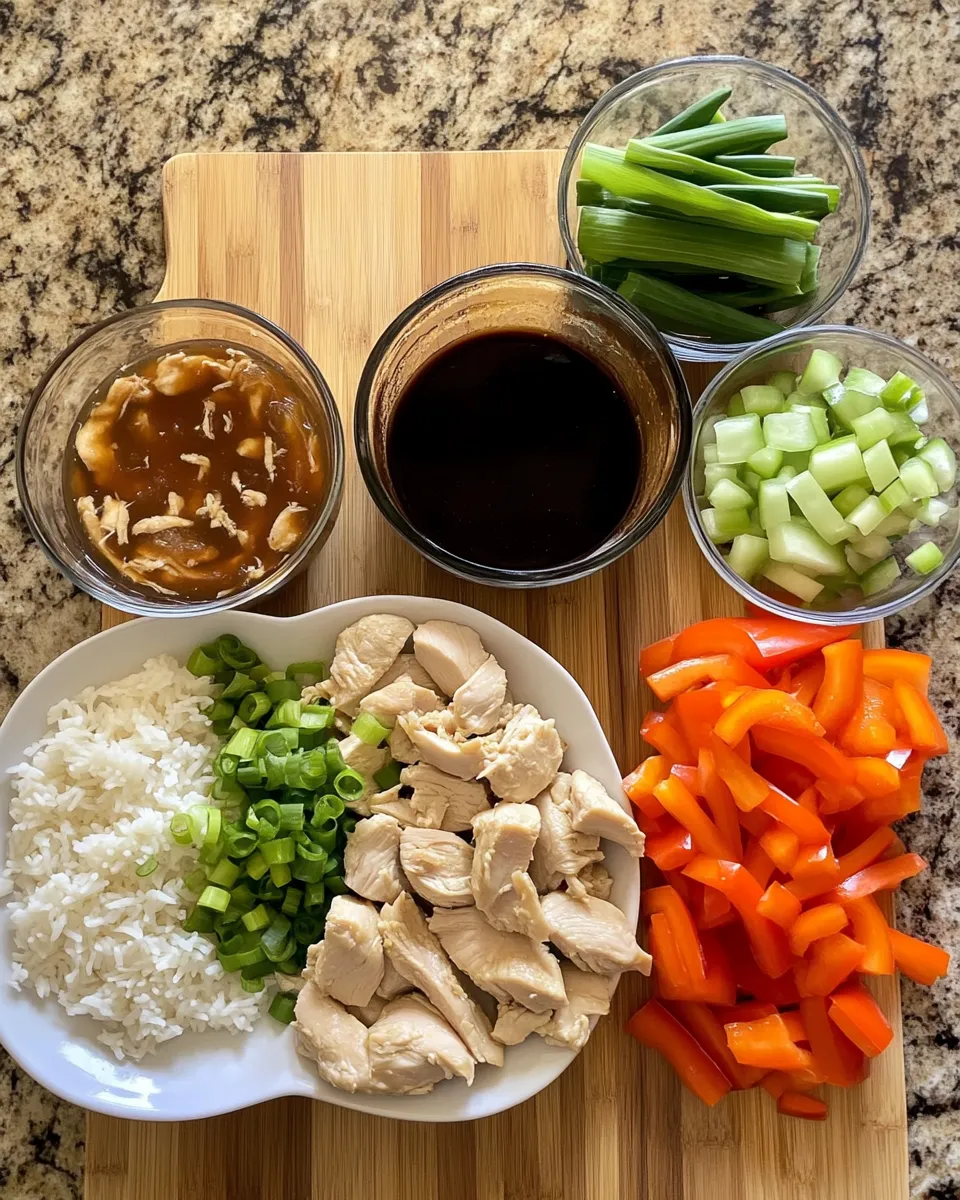 Ingredients for Effortless Flavor: Dump and Go Crockpot Teriyaki Chicken Made Easy