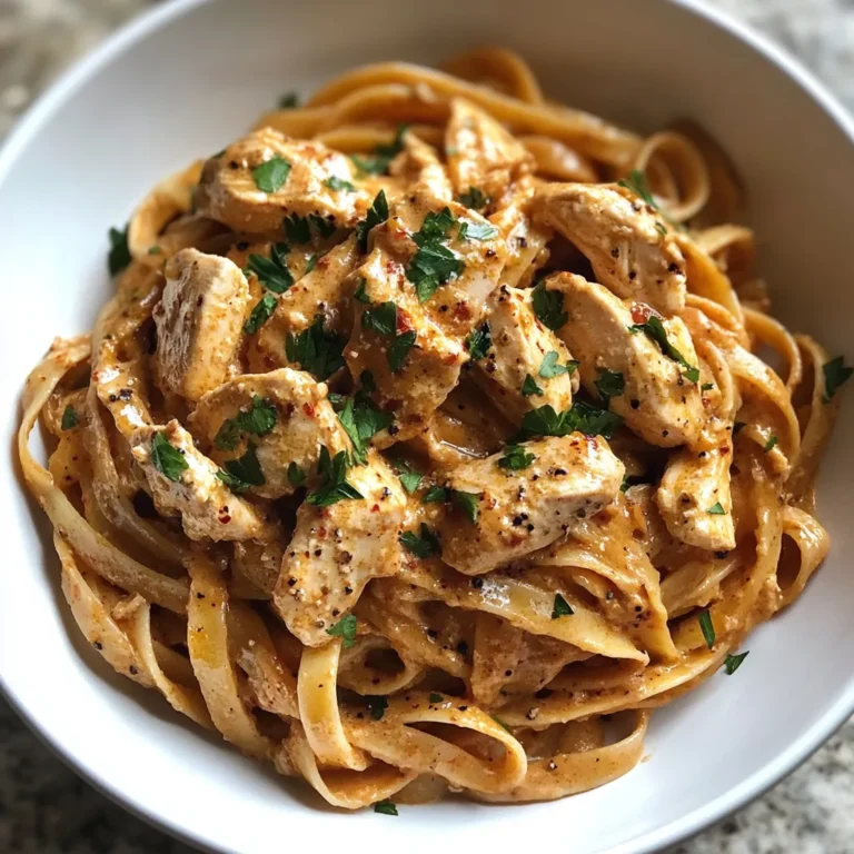 Photo of featured for Saddle Up for Flavor: Easy Cowboy Butter Chicken Linguine