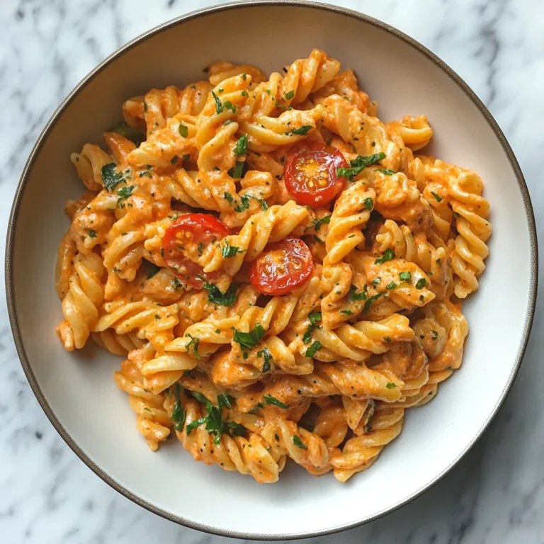 Photo of featured for Creamy Tomato Pasta Made Simple: A Deliciously Easy Recipe