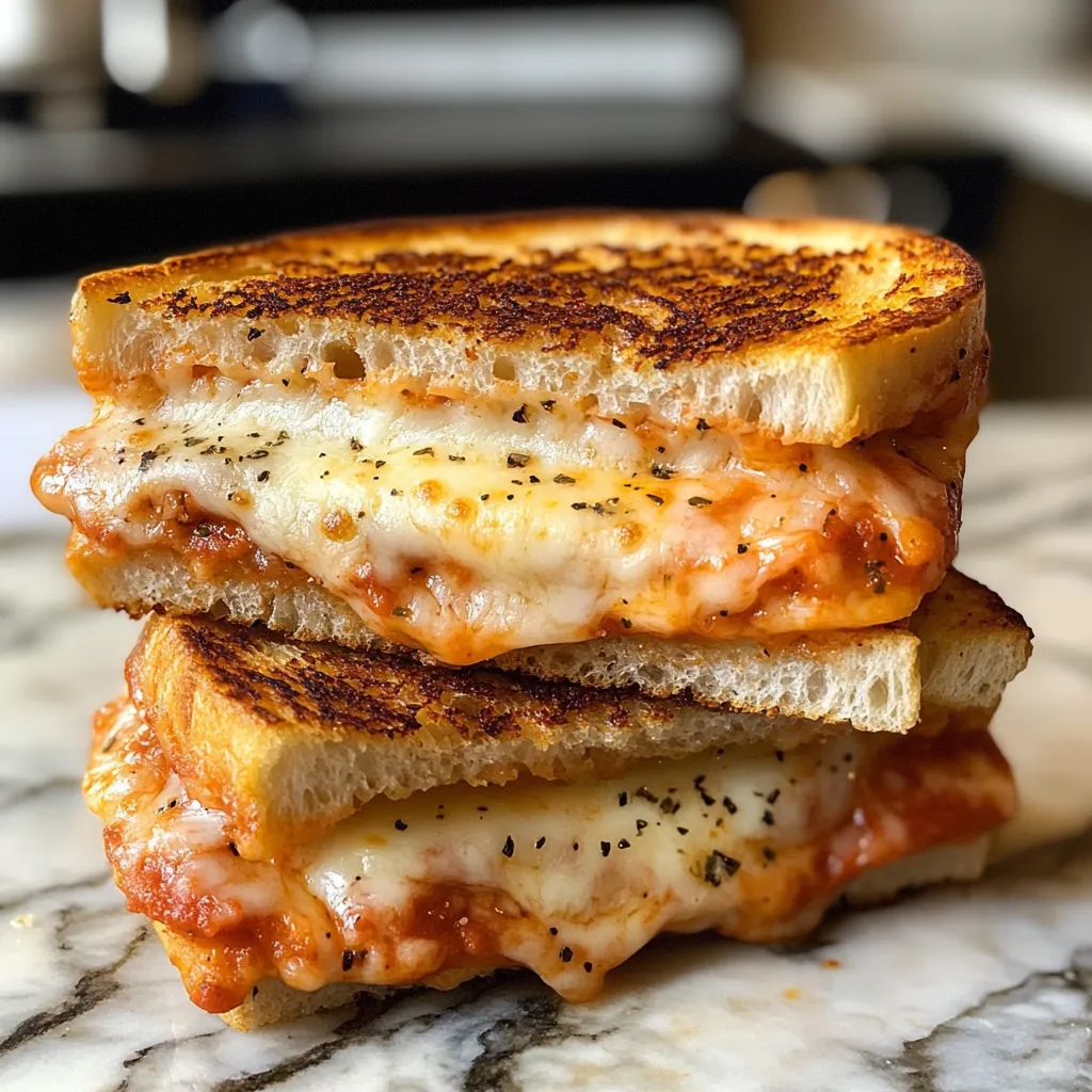 Photo of featured for Melt in Your Mouth: The Ultimate Easy Pizza Grilled Cheese Delight