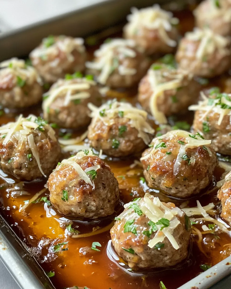 Ingredients for Savory French Onion Meatballs with Rich Onion Sauce: A Flavorful Twist on a Classic Dish