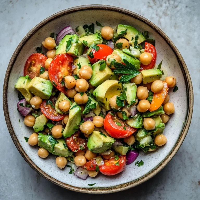 Photo of featured for Vibrant Fresh Chickpea Avocado Salad: A Wholesome Delight for Every Palate