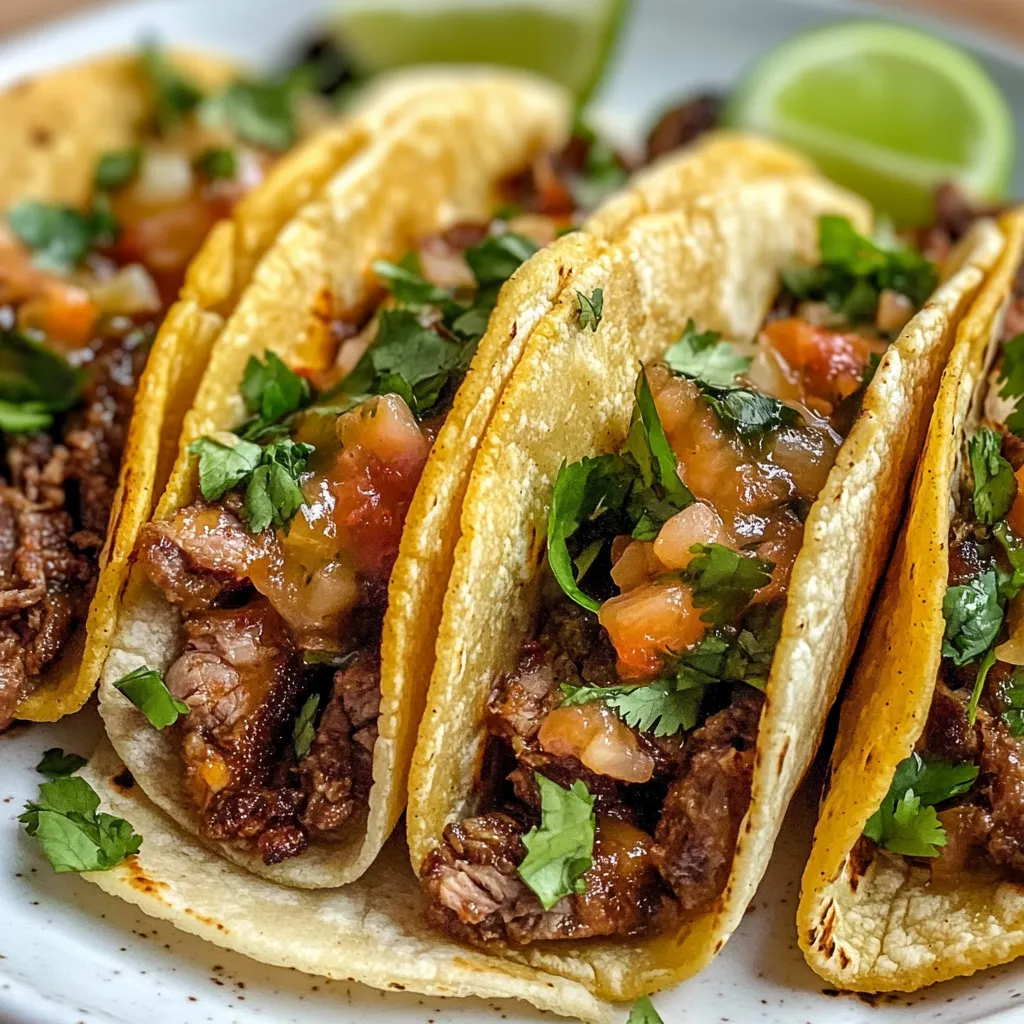 Photo of featured for Savor the Flavor: Garlic Butter Honey BBQ Beef Tacos That Will Make Your Taste Buds Dance