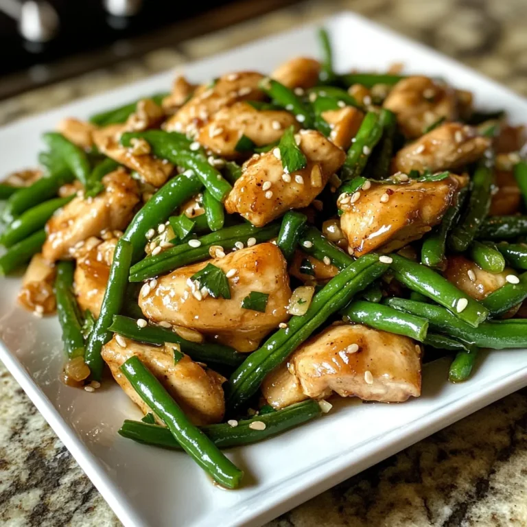 Photo of featured for Savor the Flavor: Garlic Chicken and Green Beans That Will Steal the Show