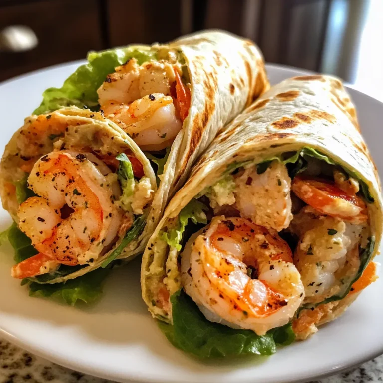 Photo of featured for Savor the Sea: Delightful Grilled Shrimp Crab Caesar Wraps